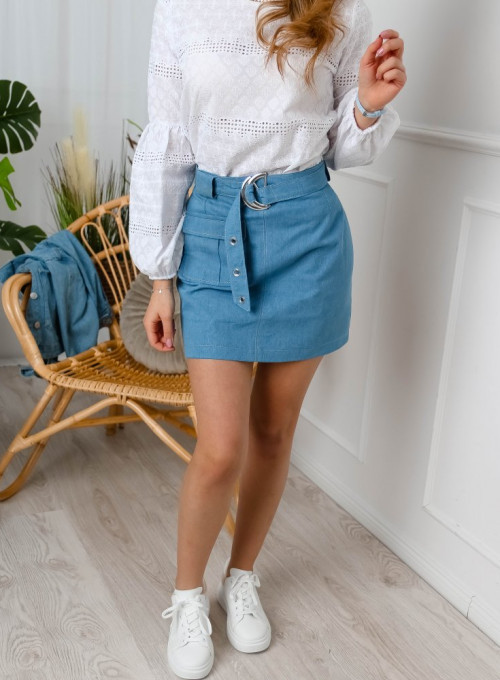 Spódnice jeansowe tifannibutik.pl Spódnice jeansowe tifannibutik.pl