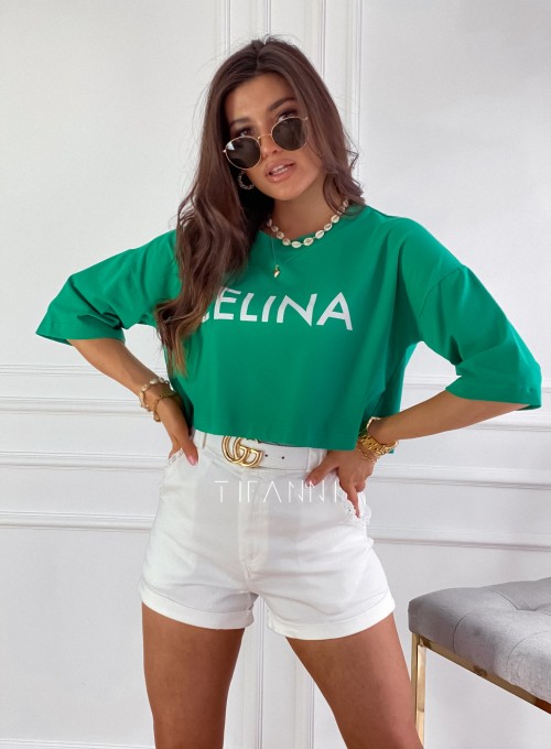T-shirt Celina green