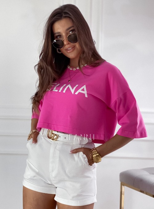 T-shirt Celina pink