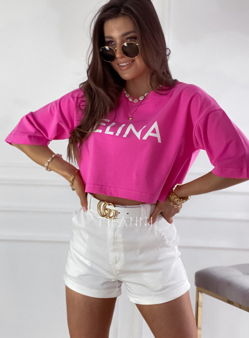 T-shirt Celina pink 1