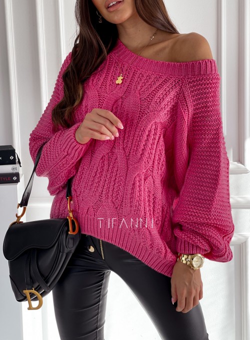 Sweter Valentino pink 3