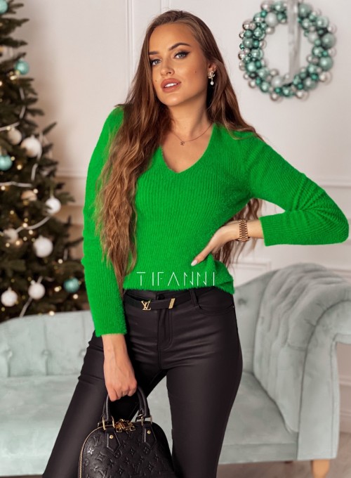 Sweter Anabel zielony 2