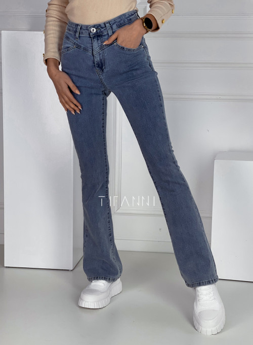 Spodnie jeansowe Daro dzwony