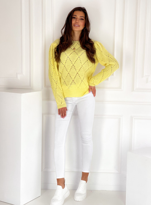 Sweter Vera Żółty 1