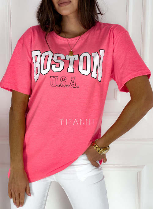 T-shirt Boston Pink 2