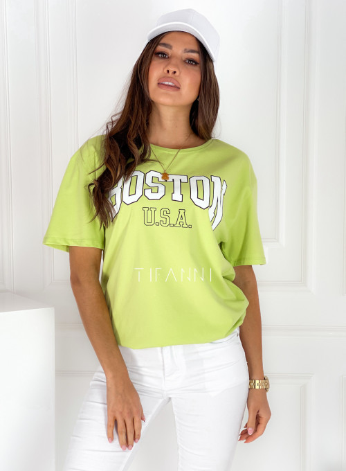 T-shirt Boston Green 4