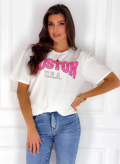 T-shirt Boston White II 3