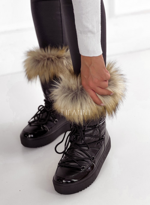 Buty śniegowce z futerkiem 3