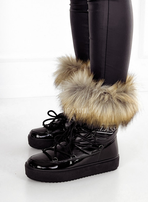 Buty śniegowce z futerkiem 6