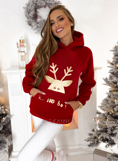 Bluza czerwona Reindeer 6