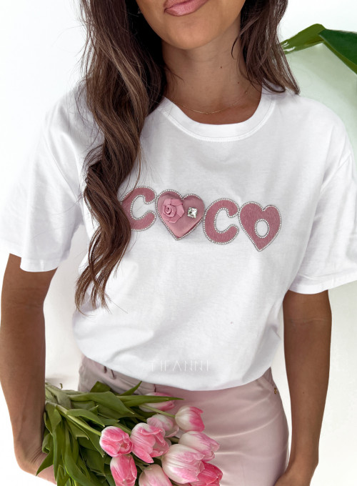 T-shirt CoCo white 2