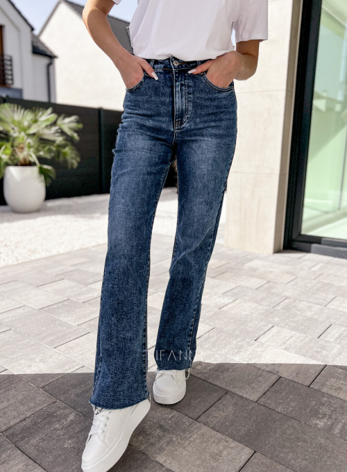 Spodnie jeansowe Laulia premium proste 5