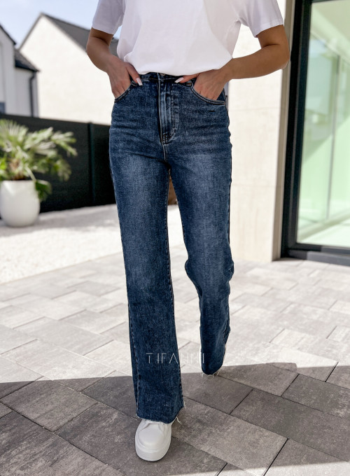 Spodnie jeansowe Laulia premium proste 7