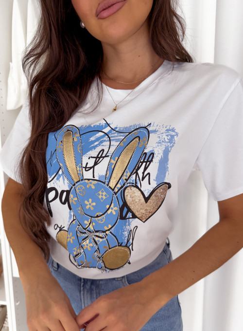 T-shirt bawełniany Rabbit 1