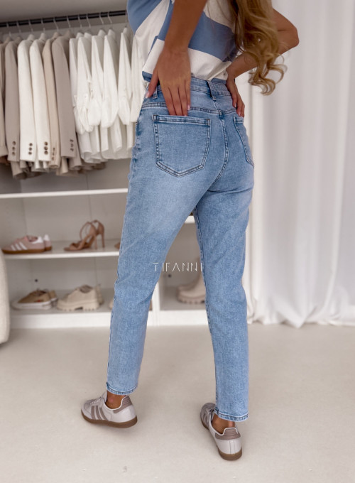 Spodnie jeansowe Mom Fit Kod A121 1