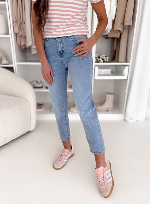 Spodnie jeansowe Talia kod NO:8477 6