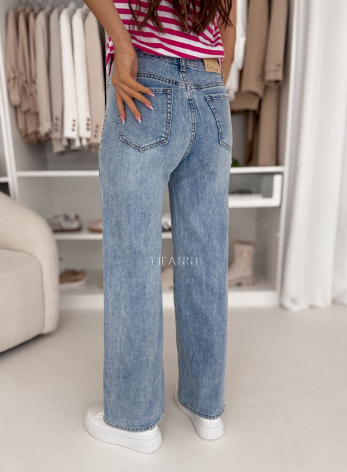 Spodnie jeansowe Palazzo kod UPP243 4