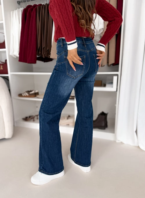 Spodnie jeansowe proste Lotty 4