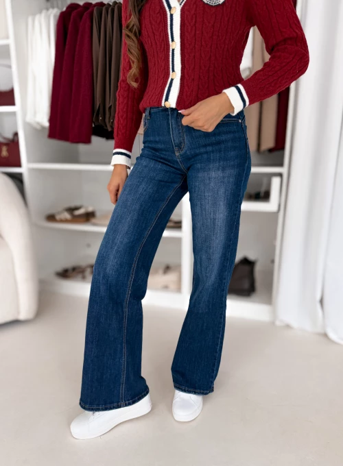 Spodnie jeansowe proste Lotty 7