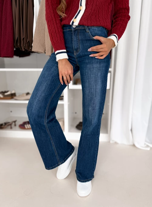 Spodnie jeansowe proste Lotty 8