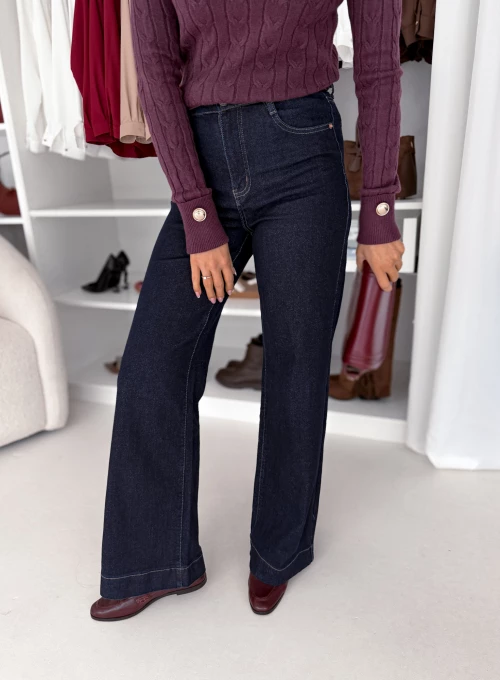 Spodnie jeansowe z prostą nogawką Moon Girl 3