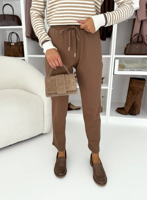 Spodnie Kelso ciepła czekolada 2