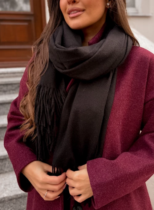 Szal Noelle czarny 1