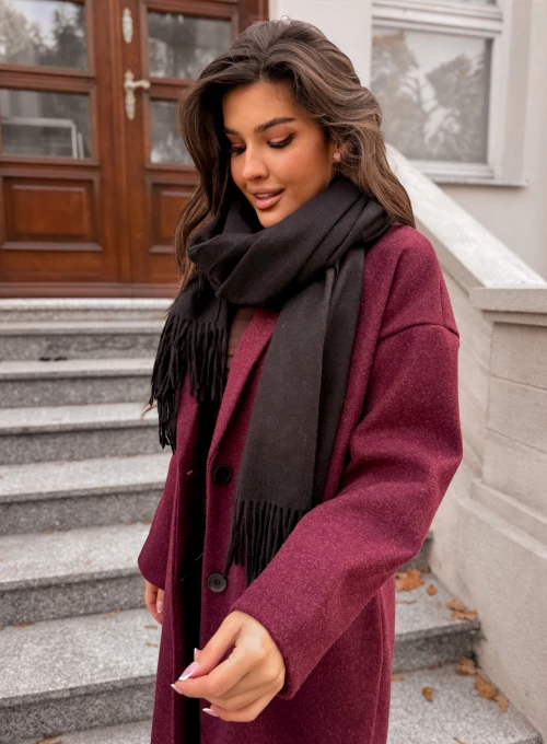 Szal Noelle czarny 4