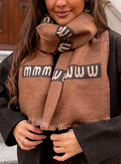 Szal Luno MMM mleczna czekolada 1