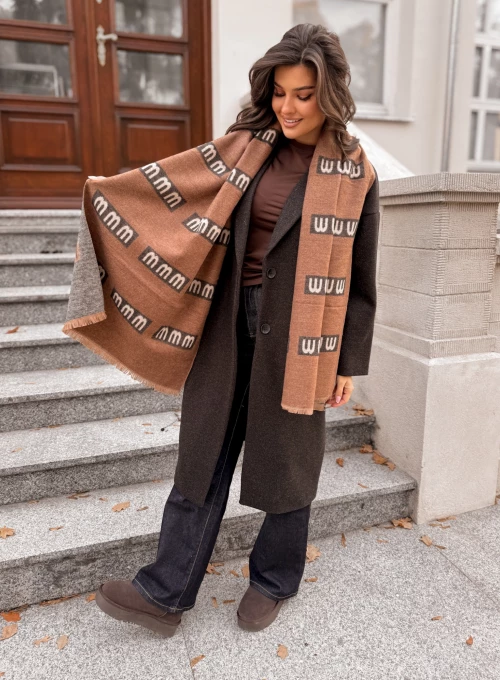 Szal Luno MMM mleczna czekolada 2