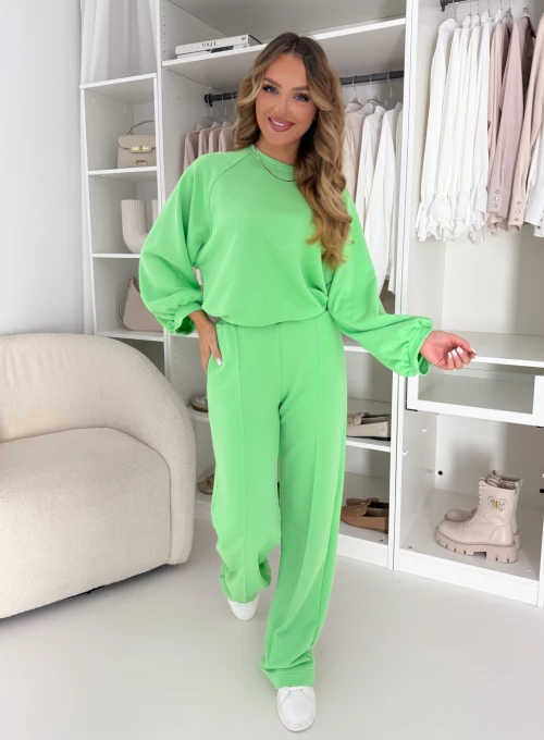 Dres bawełniany Rogerine Palermo PREMIUM pistacjowy