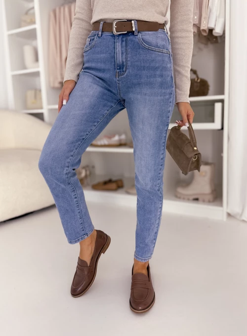 Spodnie Loose Fit blue jeans Sara