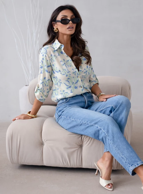 Koszula Pampi Aloe Vera print 2