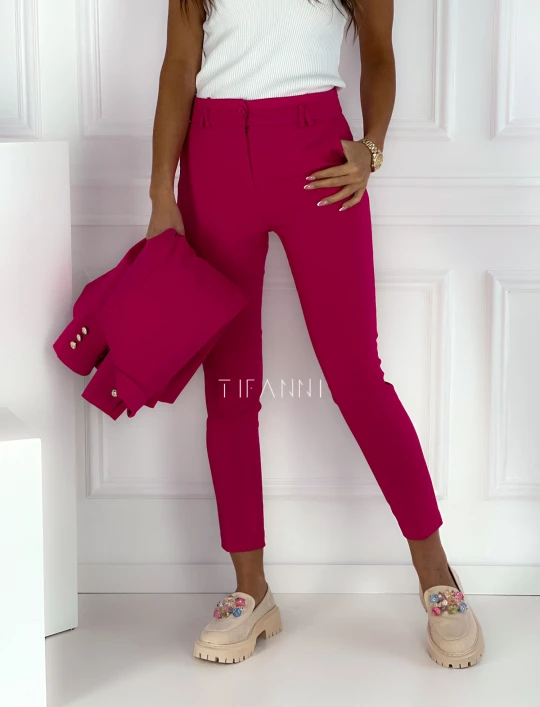 Spodnie Livardi II fuksja