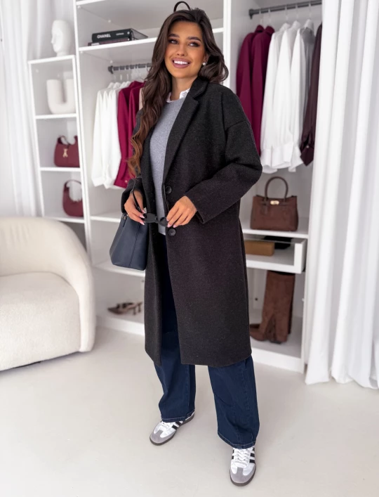 Płaszcz London Fago czarny