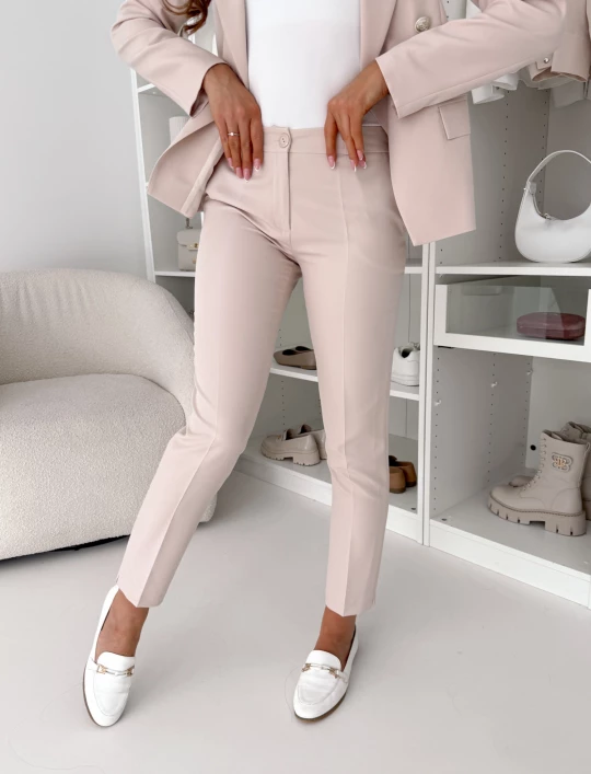Spodnie cygaretki Glamour beza